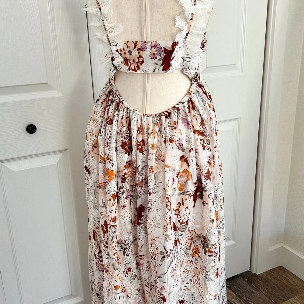 RARE Zimmermann Alchemy Flutter Dress Size 1 /US size 6 - Picture 8 of 11